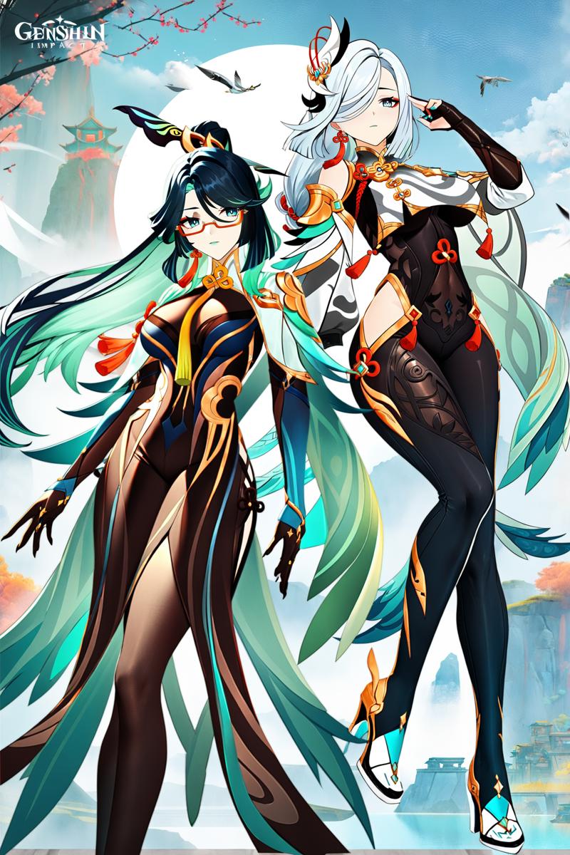 00208-1850439300-8k, best quality, masterpiece, (ultra-detailed_1.1), (high detailed skin), __lora_ganshenxian-A3-Tanger-000010_0.8_, 2girls, Xia.png